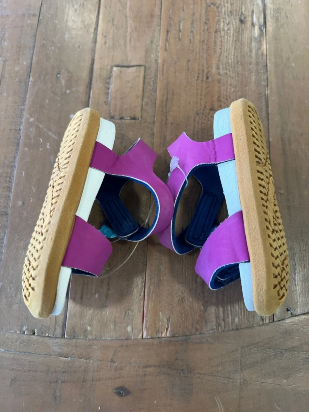 Native Charley hook and loop waterproof sandals little kid 4 purple